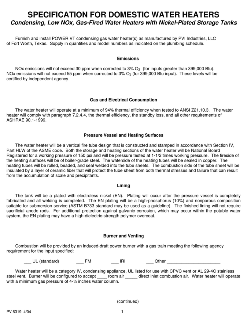 PVI PV 6319 User manual