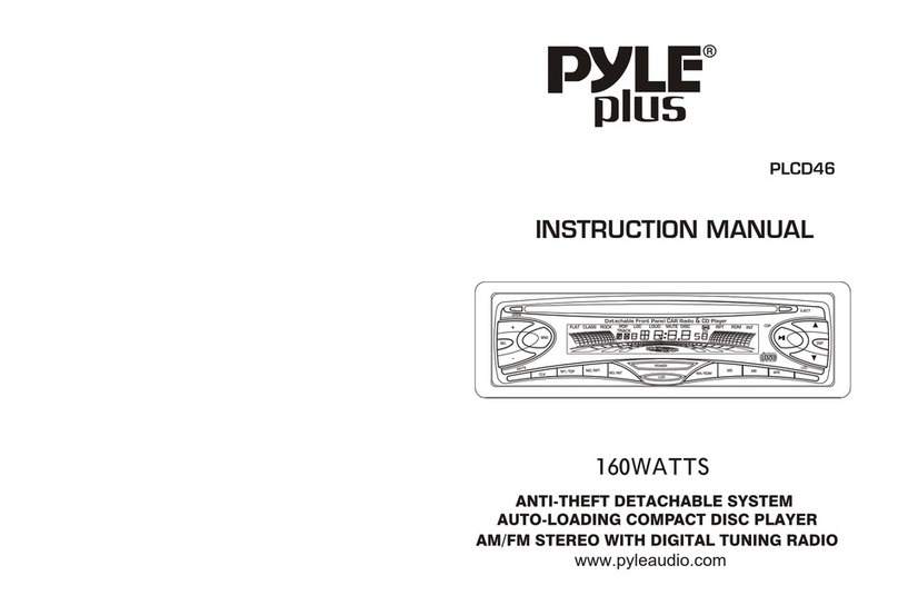 Pyle Plus PLCD46 instruction manual