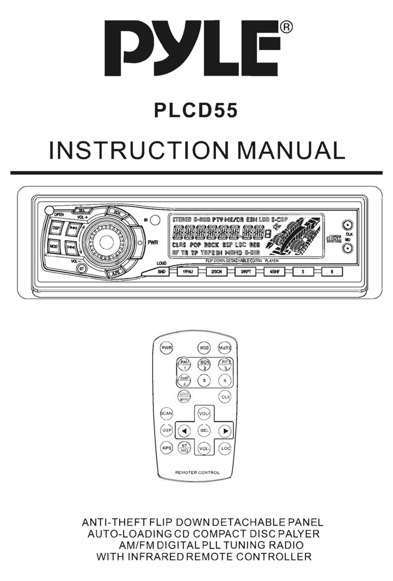 Pyle PLCD55 User manual