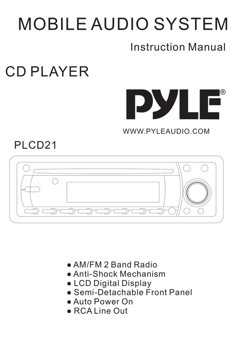 Pyle PLCD21 User manual
