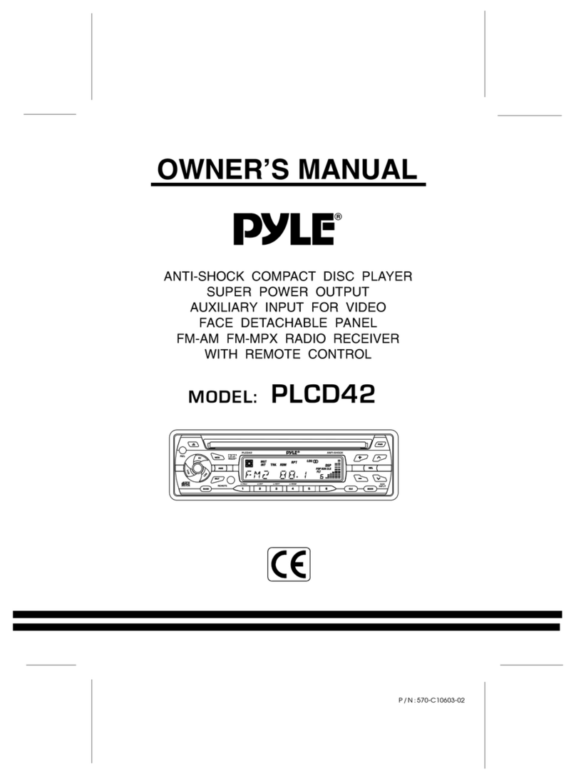 Pyle PLCD42 User manual