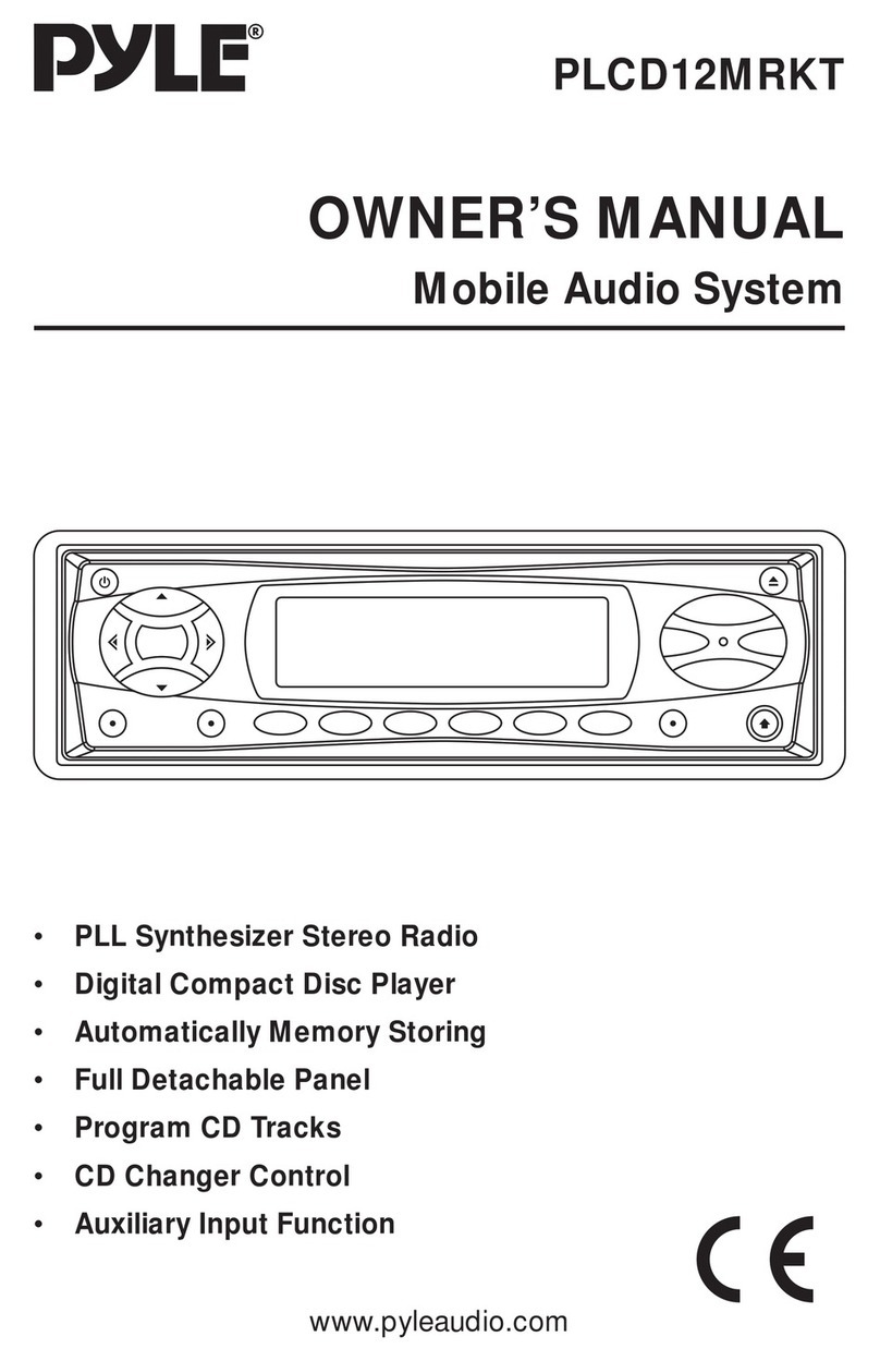 Pyle PLCD12MRKT User manual