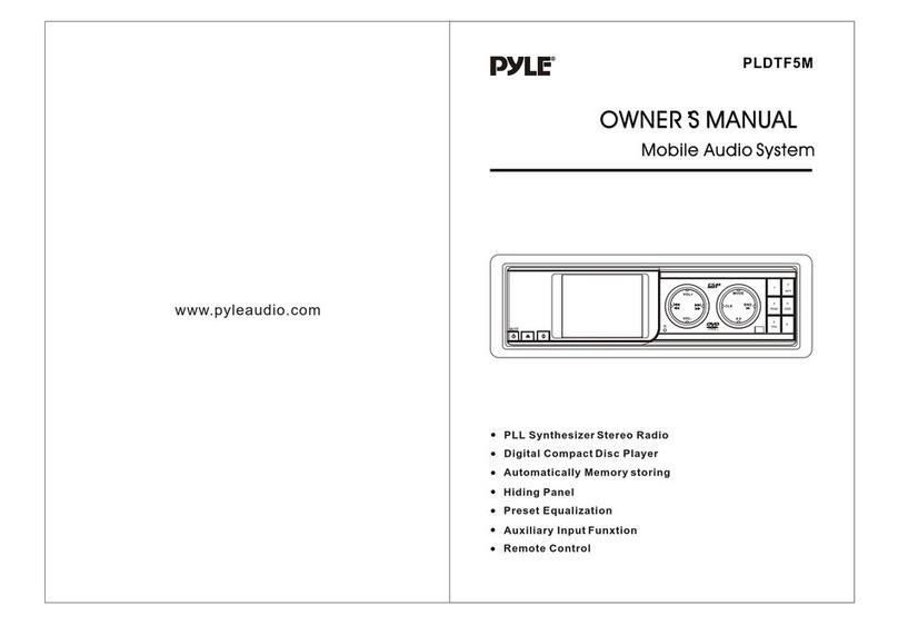 Pyle PLDTF5M User manual