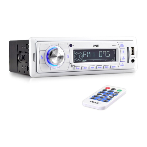 Pyle Mobile Audio System PLMR18 User manual