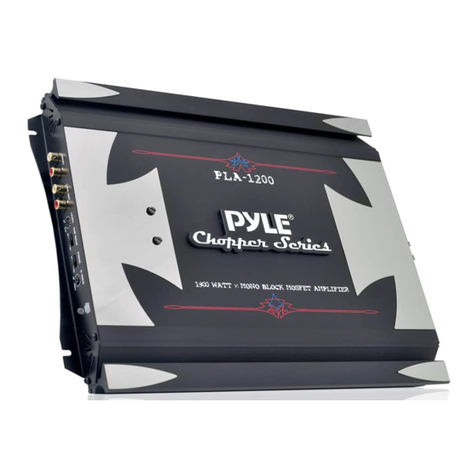 Pyle Chopper PLA-2260 user manual