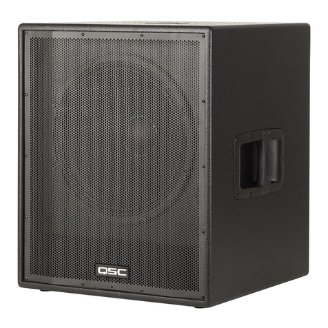 QSC HPR151W User manual