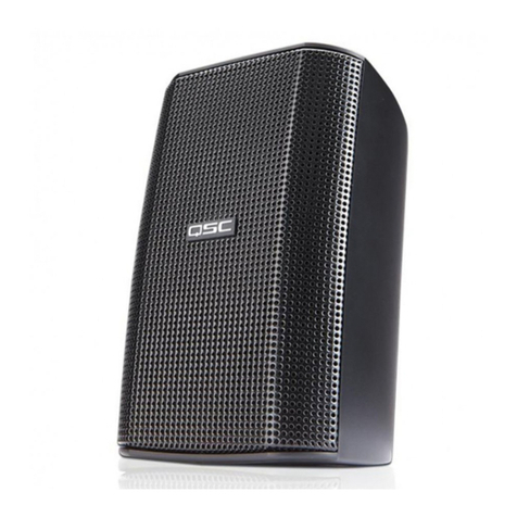 QSC AcousticDesign AD-S32T User manual