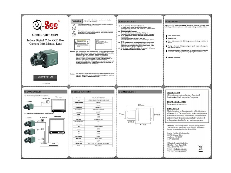 Q-See QSDS13358M user manual