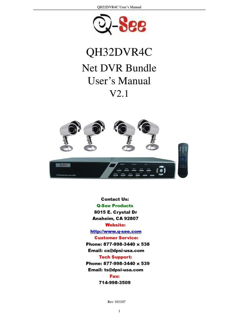 Q-See QSC26404 QH32DVR4C User manual Q-See QSC26404 QH32DVR4C User manual