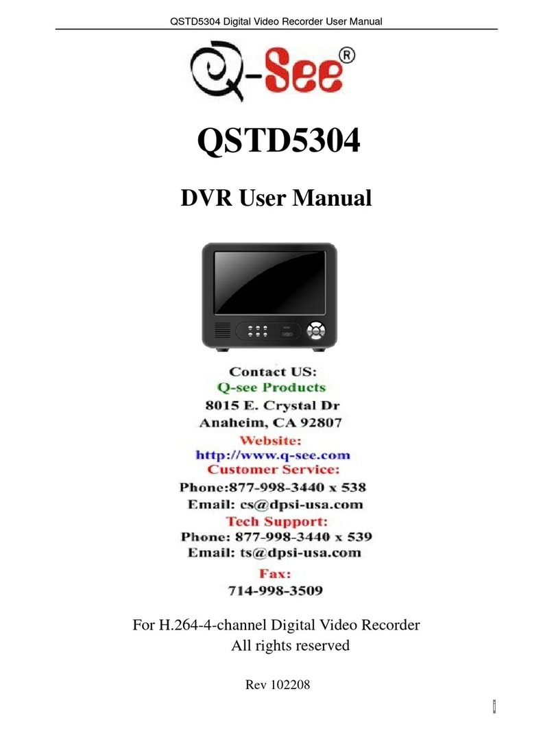 Q-See QSTD5304 User manual