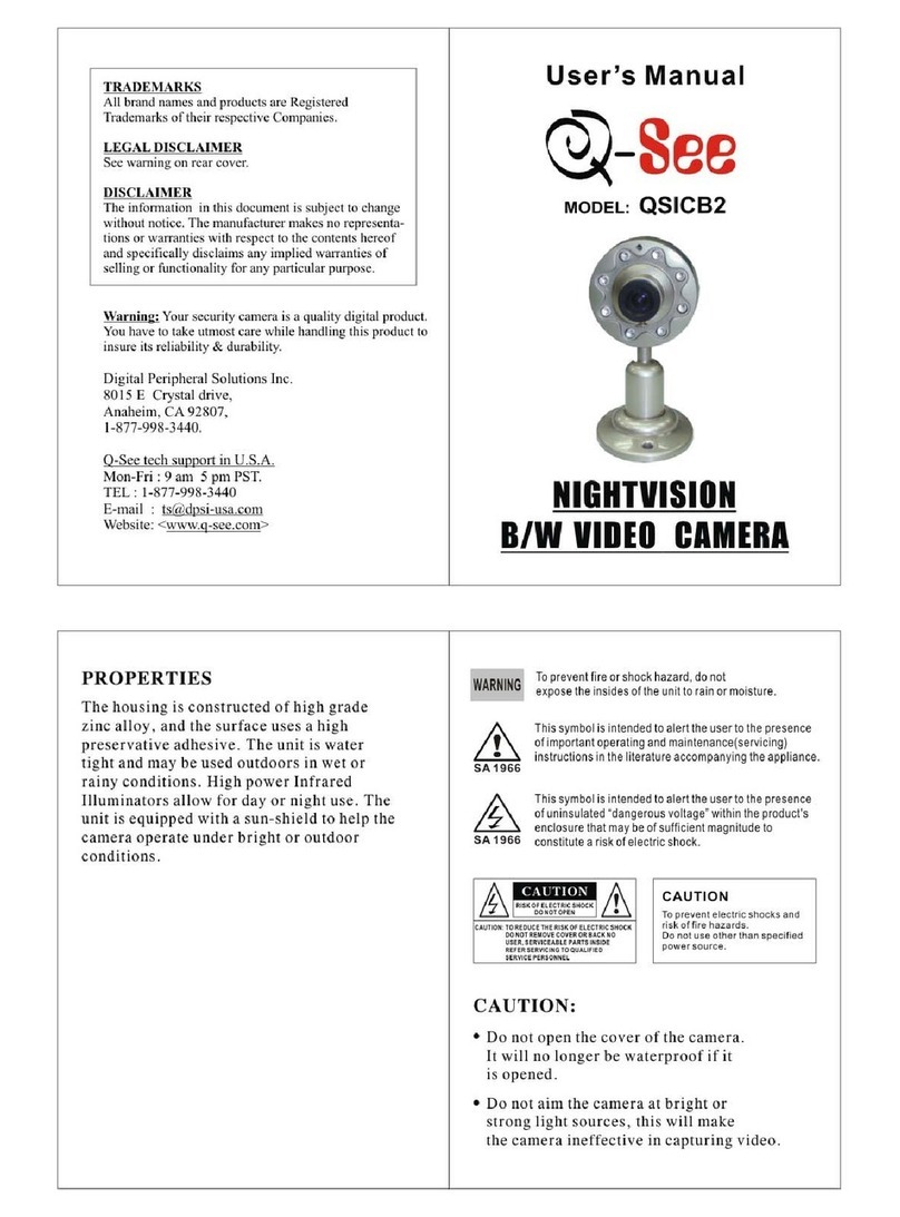 Q-See QSICB2 User manual