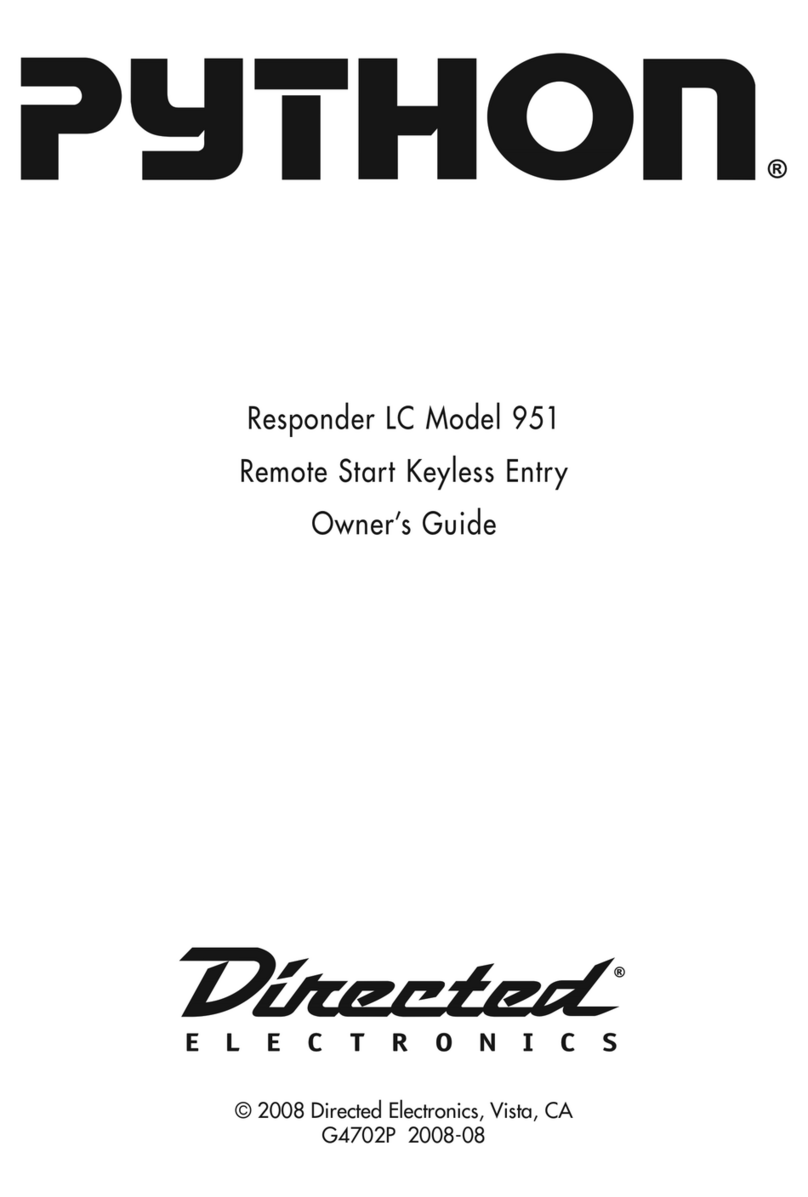 Python 951 owner's guide
