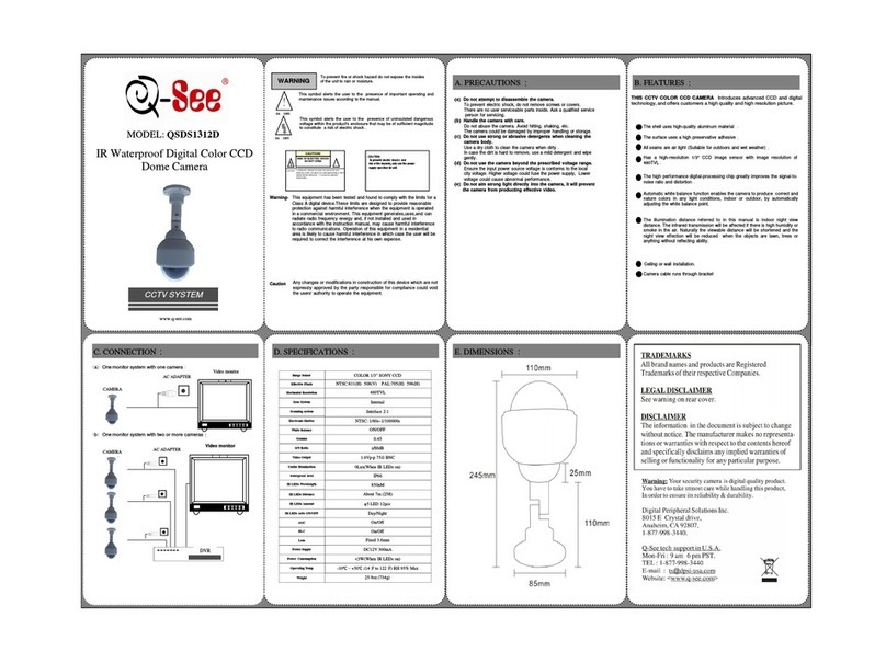 Q-See QSDS1312D User manual