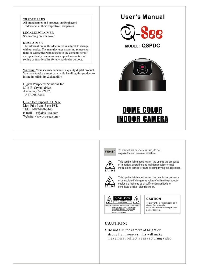 Q-See QSPDC User manual