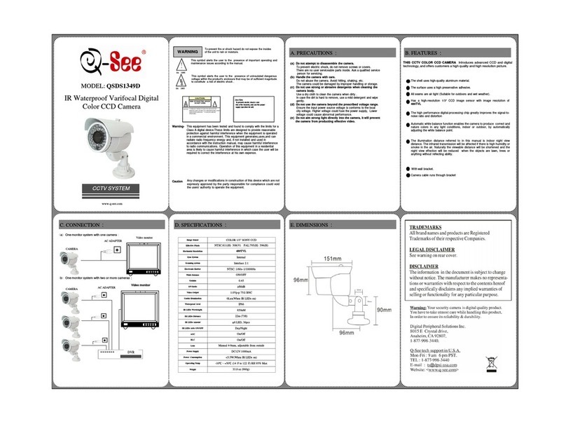 Q-See QSDS1349D User manual