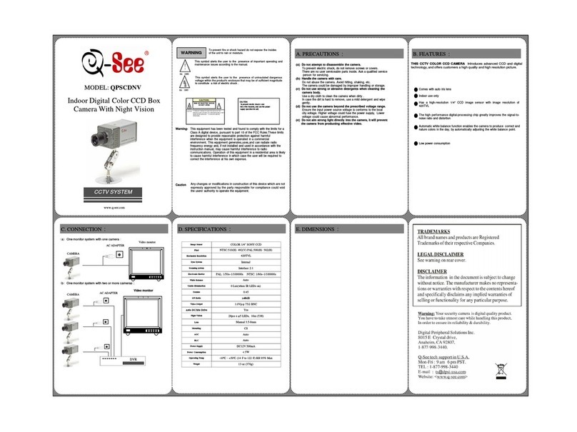Q-See QPSCDNV user manual