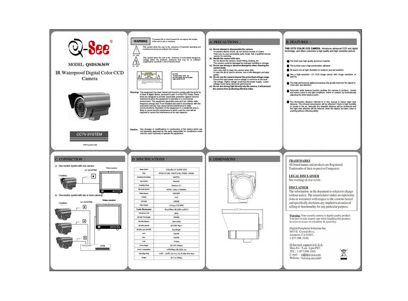 Q-See QSDS3636W User manual