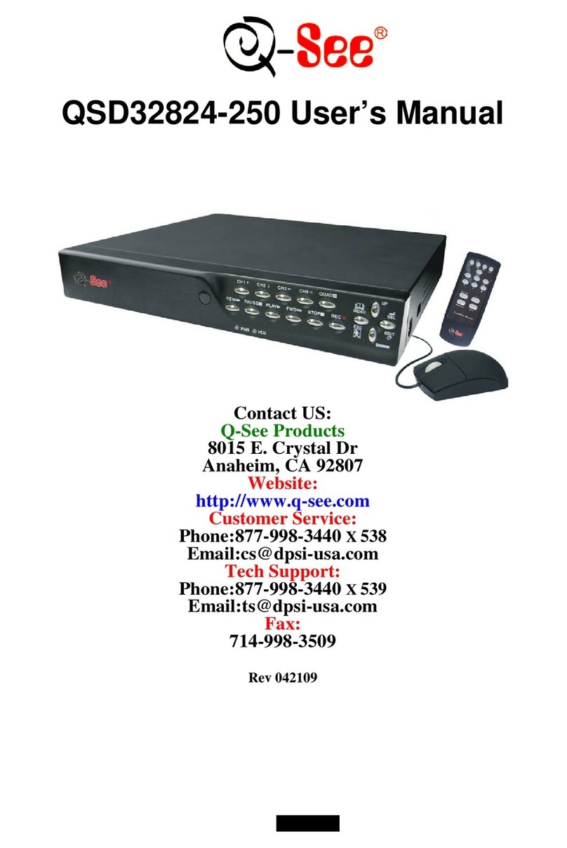 Q-See QSD32824-250 User manual Q-See QSD32824-250 User manual