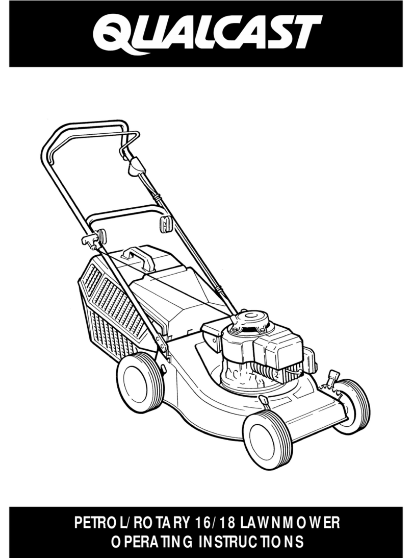 Qualcast 16/18 operating instructions