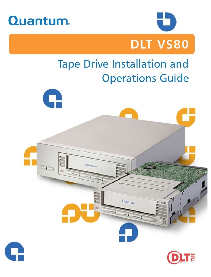 Quantum ValueLoader DLT VS80 Operating instructions