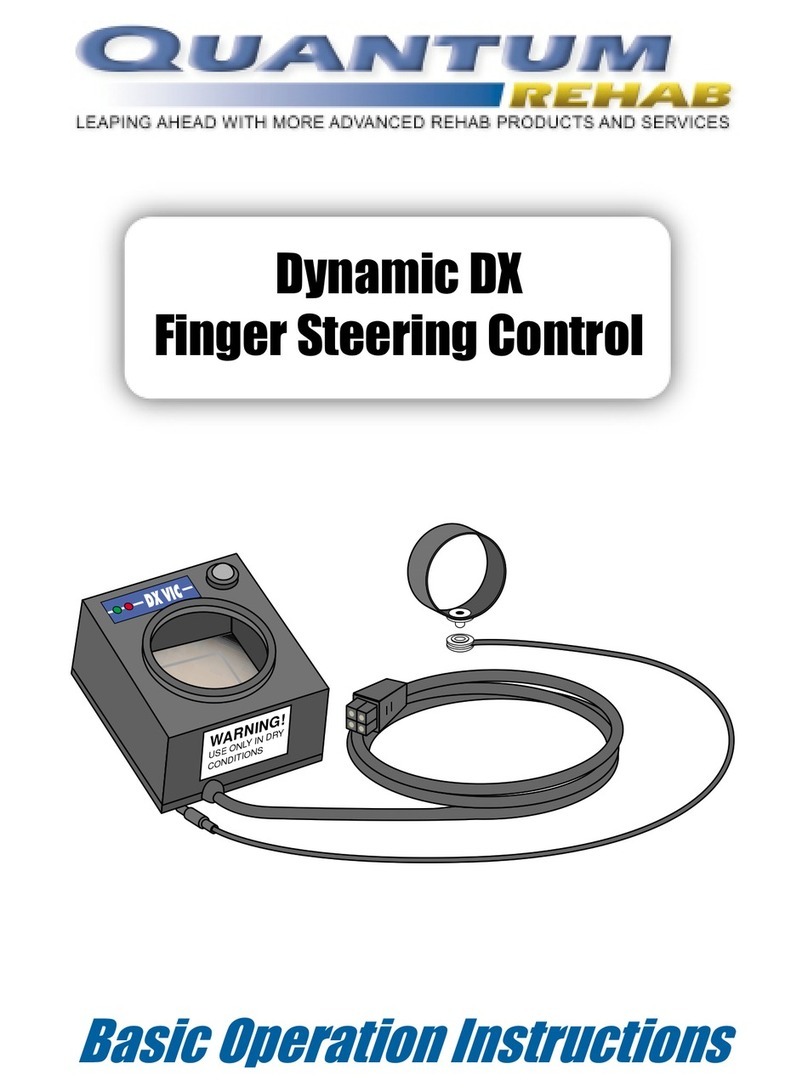 Quantum Rehab Network Adapter Dynamic DX Basic operation instructions