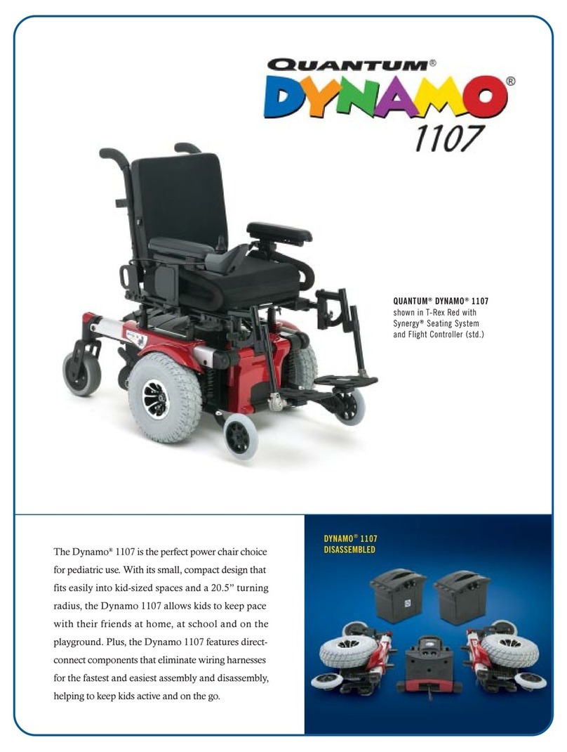 Quantum Rehab Dynamo 1107 User manual