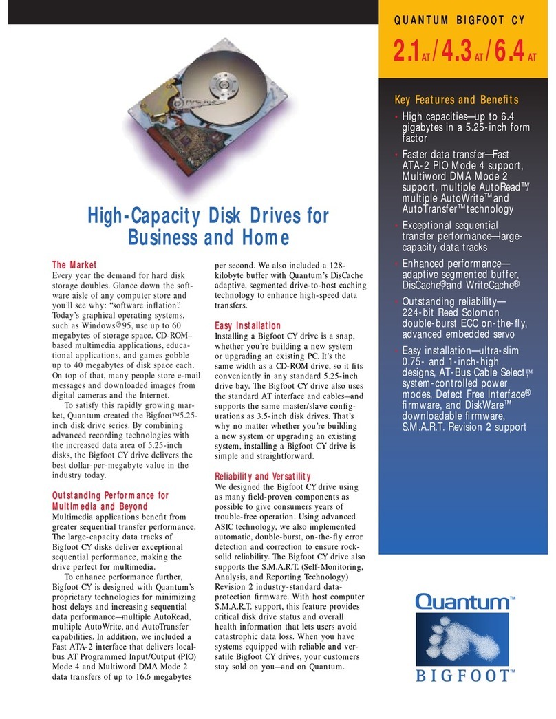 Quantum Quantum Bigfoot CY User manual