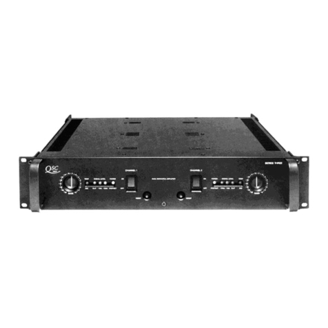 QSC 3500 User manual