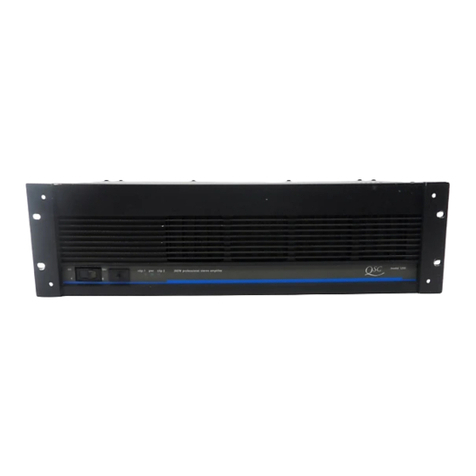 QSC 1100 owner's manual