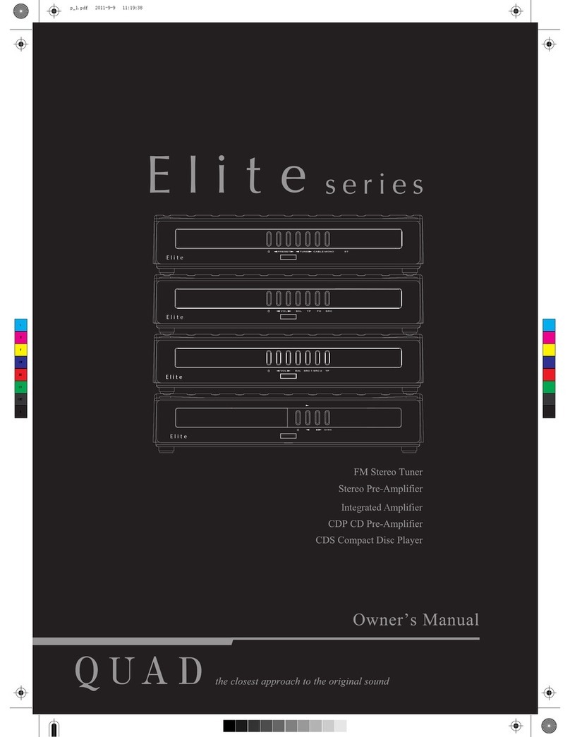 QUAD Home Theater System user manual