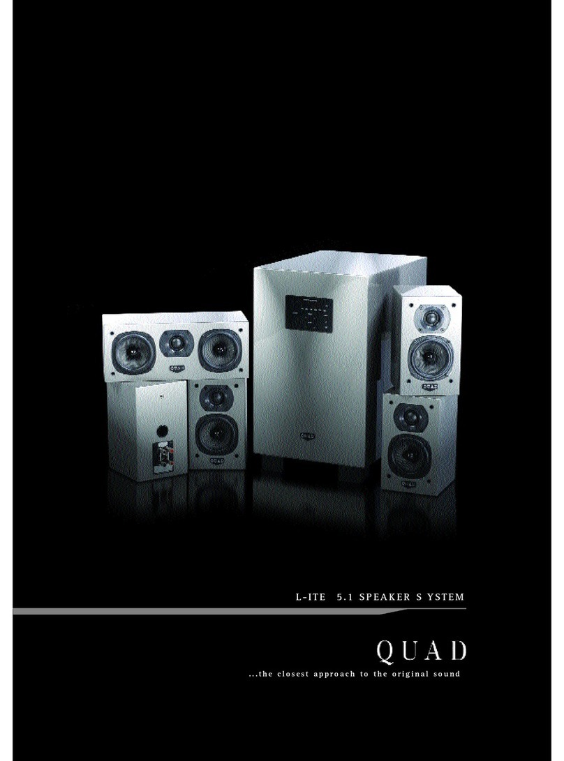 QUAD L-ite Satellite User manual