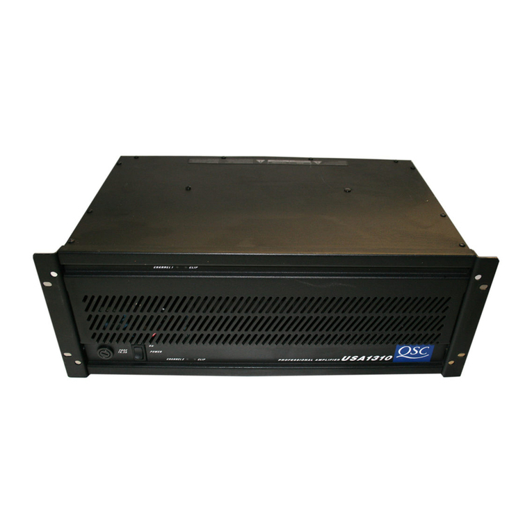 QSC USA 1310 user manual