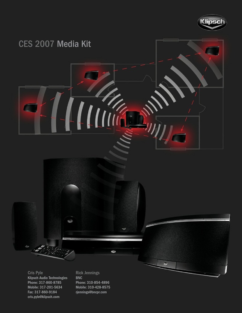Klipsch CS-700 brochure