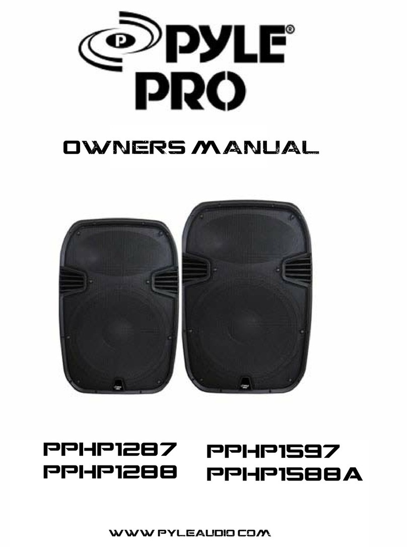 Pyle Pro PPHP1287 User manual