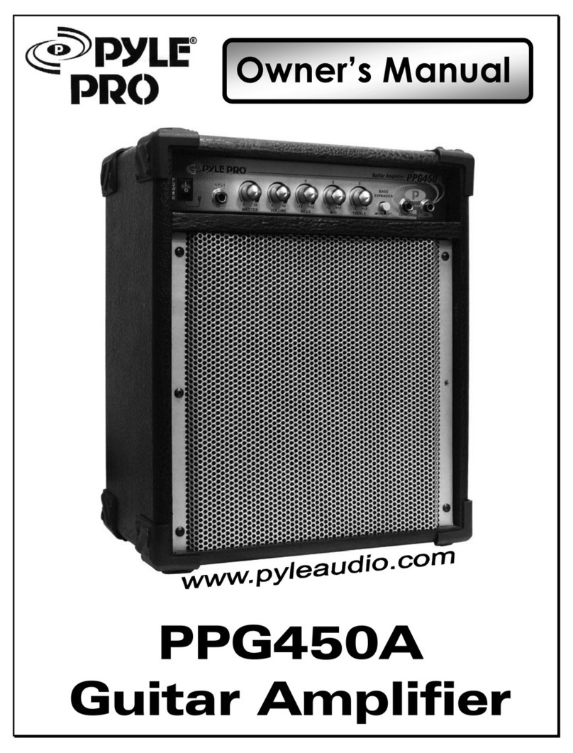 Pyle Pro PPG450A User manual