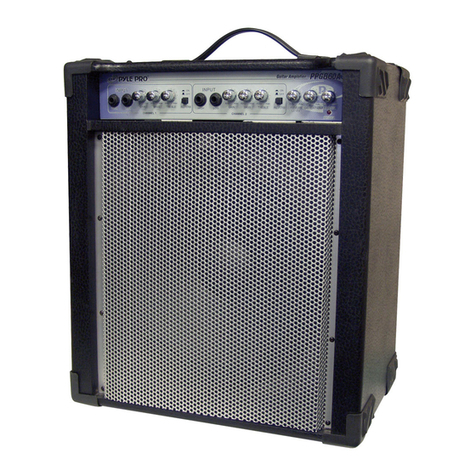 Pyle Pro PPG860A owner's manual