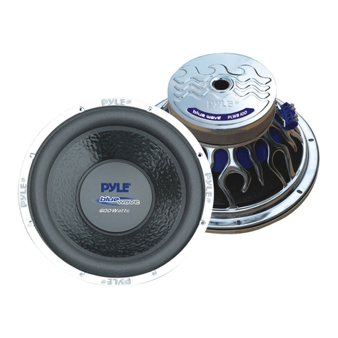 Pyle PLWB108X User manual
