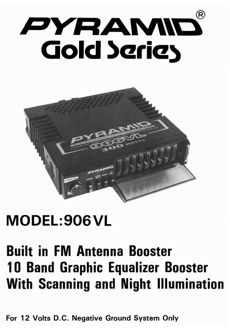 Pyramid 906VL operating instructions