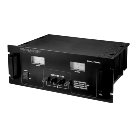 Pyramid PS-64KX User manual