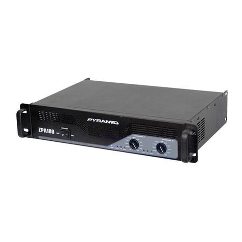 Pyramid ZPA100 operating guide