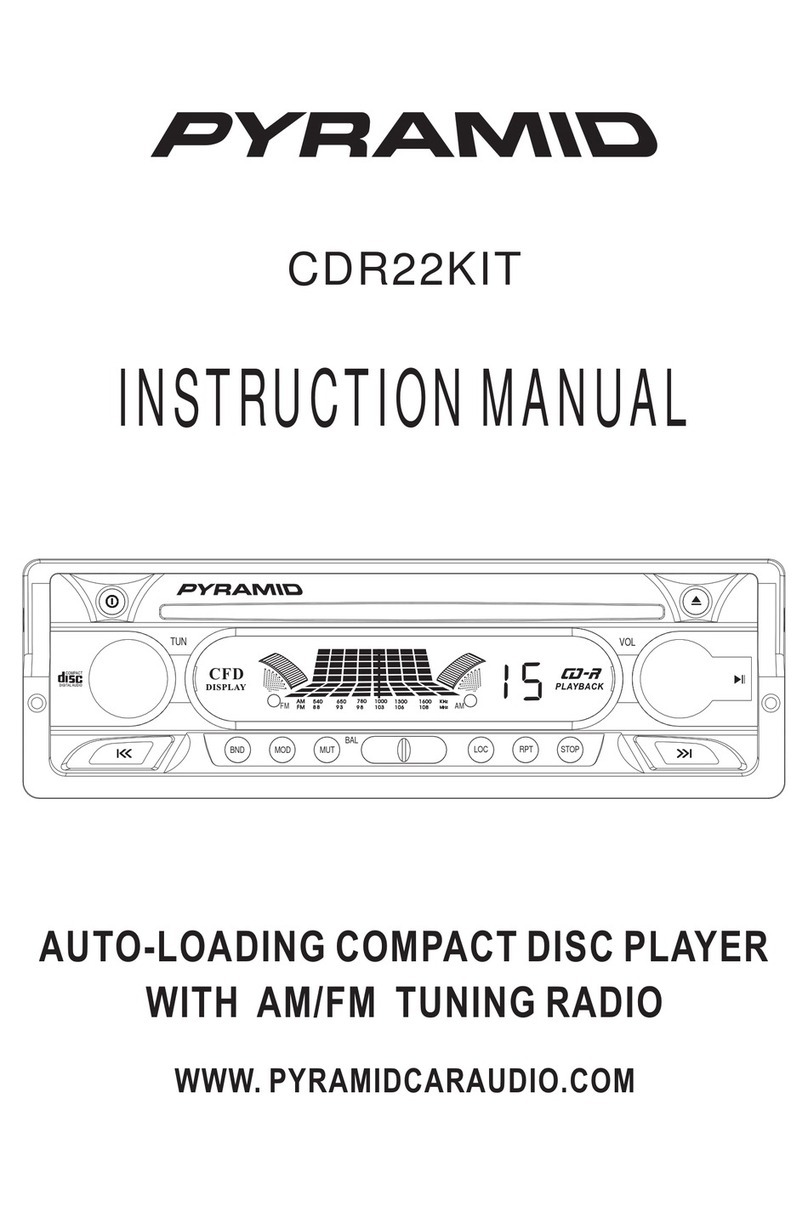 Pyramid CDR22KIT instruction manual
