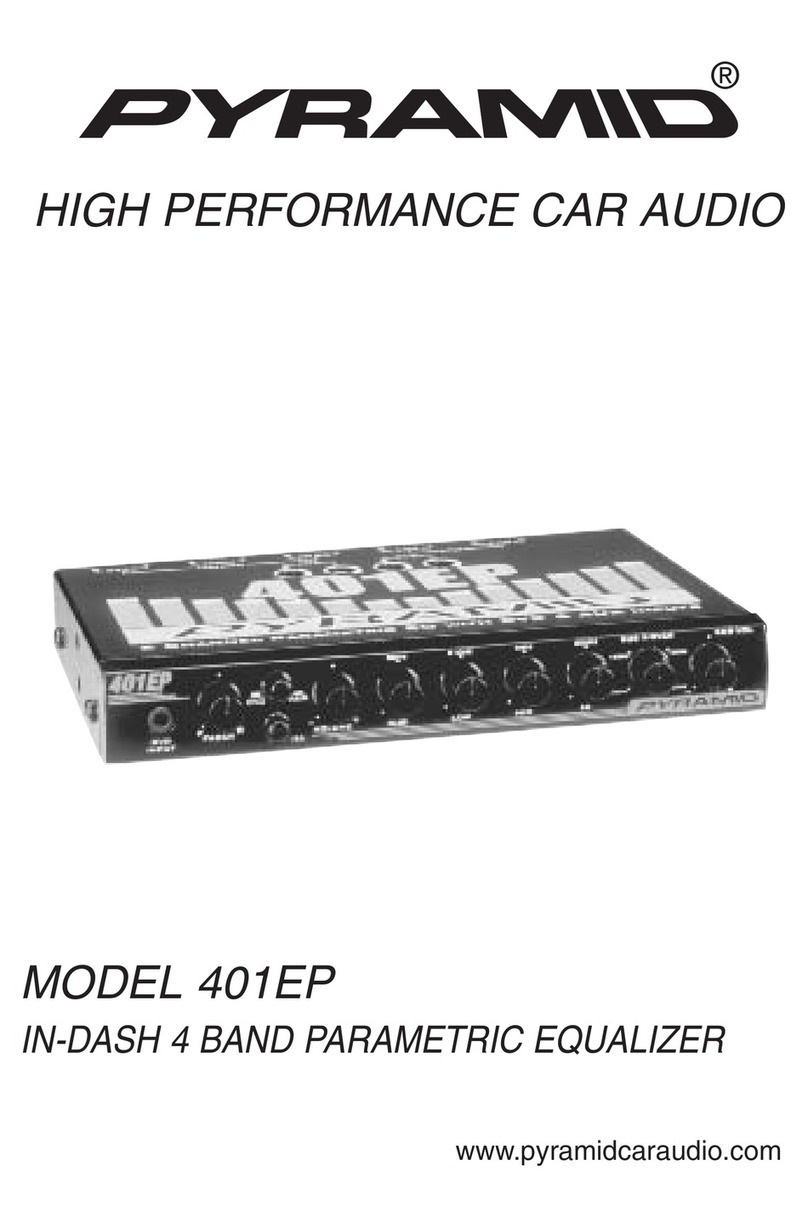 Pyramid 401EP User manual