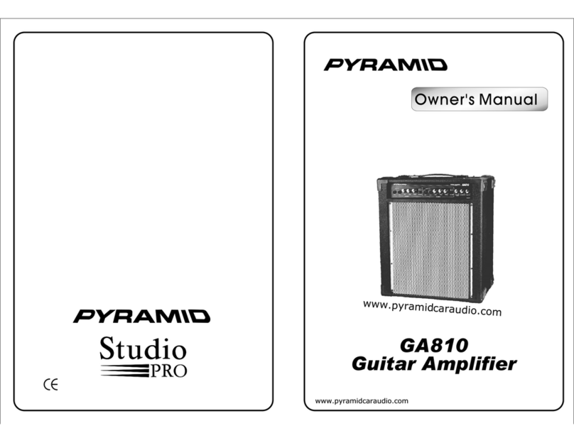Pyramid GA810 owner's manual Pyramid GA810 owner's manual