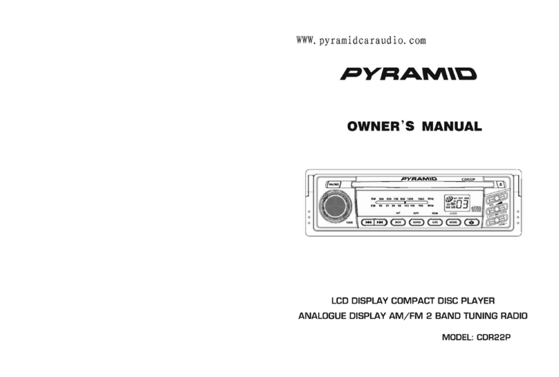 Pyramid CDR22P User manual