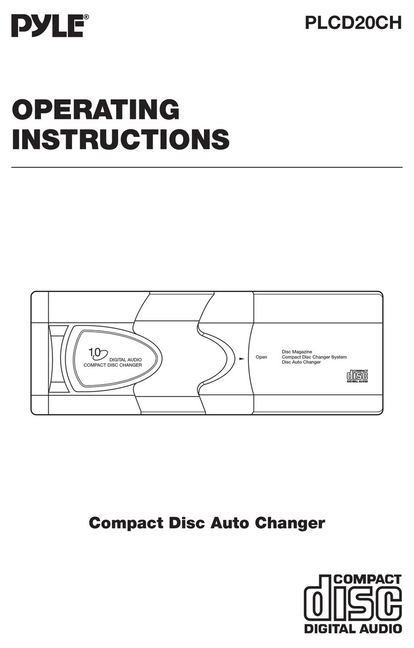 Pyle PLCD20CH User manual