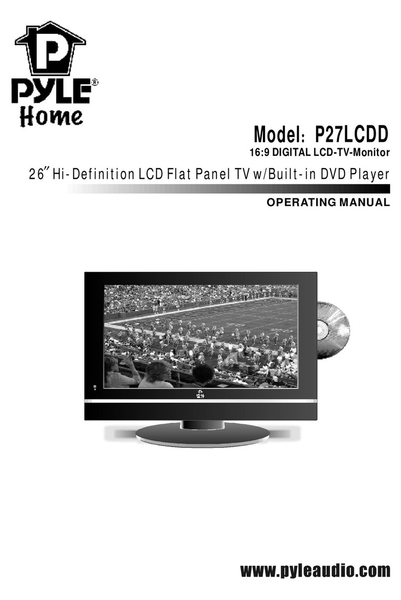 Pyle P27LCDD operating manual