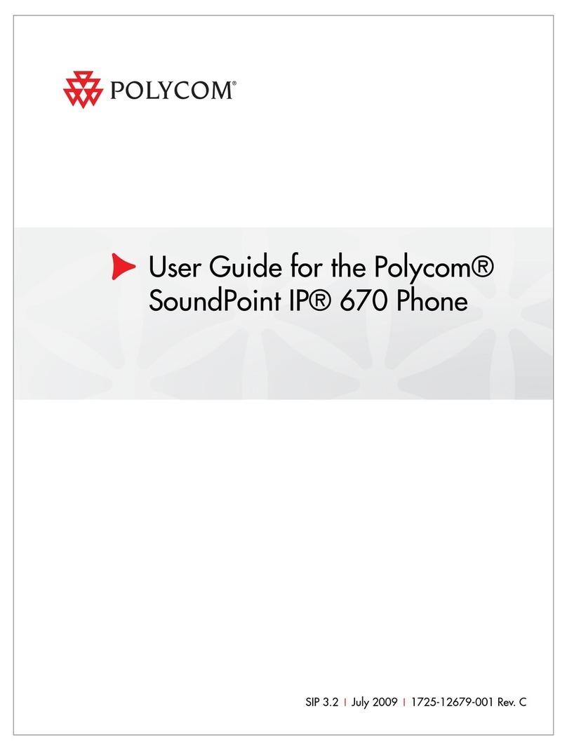 Polycom SoundPoint IP 670 User manual