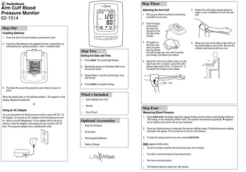 Radio Shack 63-1514 user manual