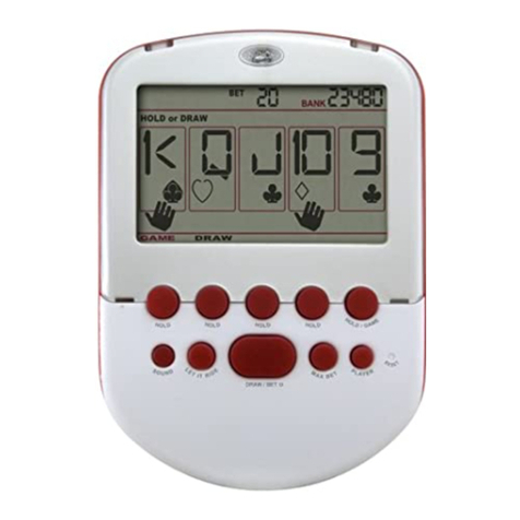 Radica Games BIG SCREEN POKER N0491 User manual