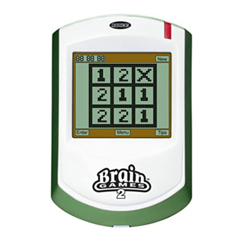 Radica Games BRAIN GAMES 823B4900 instruction manual